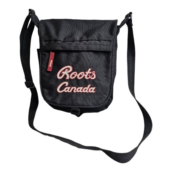 Roots Canada Multipocketed Utility Crossbody Bag with Adjustable Shoulder Strap